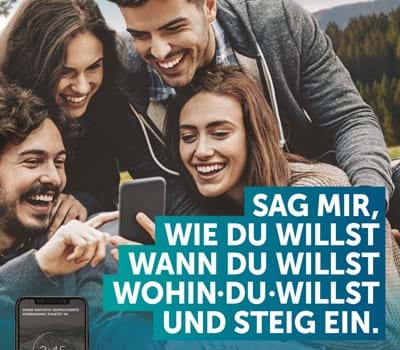 App WOHIN DU WILLST - einfach-unkompliziert - praktisch
